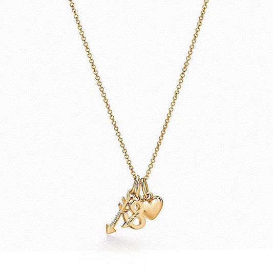 18K Tiffany Wine and Dine Pendant Necklace